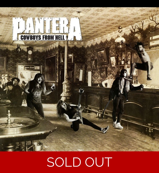 Pantera - Cowboys From Hell Marbled Brown Vinyl LP